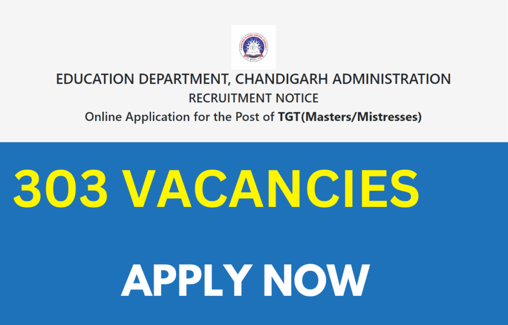 Chandigarh Teacher Vacancy